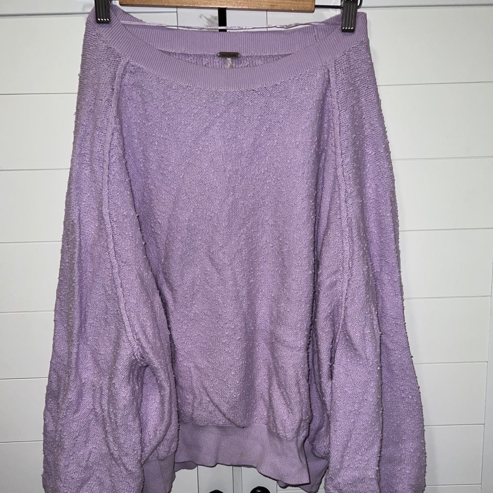 Free People Purple Sweater